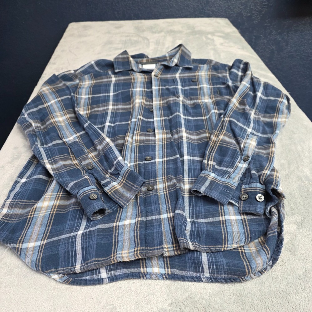 Columbia Shirt Mens Sz M Plaid Button Down Long Sleeve